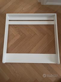 Fasciatoio per cassettiera IKEA MALM bianco