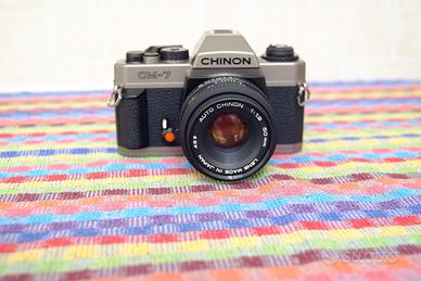 chinon cm-7  con auto chinon 50/1,9