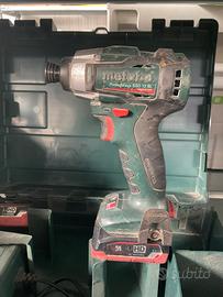 Metabo - avvitatore ad impulsi 12v completo