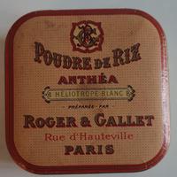scatola vintage cipria Roger et Gallet
