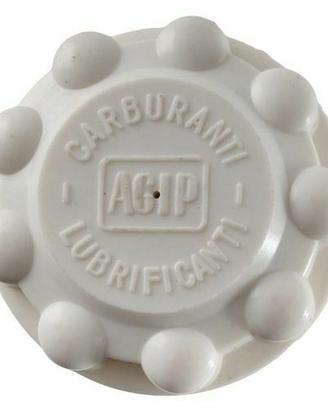 Tappo serbatoio bianco per ciclomotori epoca