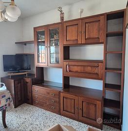 Mobile da sala in legno massello