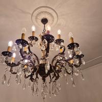 Lampadari vari  gocce cristallo