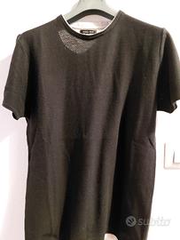 T-shirt nera Zara man