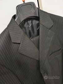 elegante completo gessato Vittorio Veneto Seta