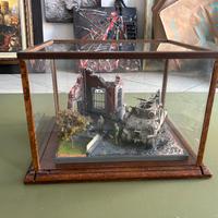 Diorama M4 Sherman Recovery - WWII con teca
