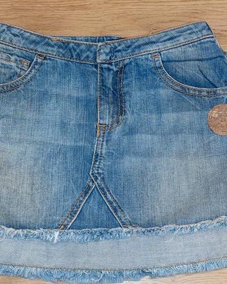 Gonna in jeans Sisley 8-9 anni