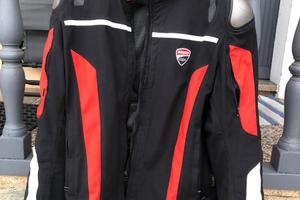 Giacca moto e tuta divisibile