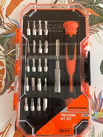 Cacciavite di precisione con 20 punte e 1 prolunga