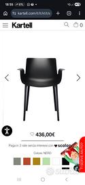 sedia kartell piuma