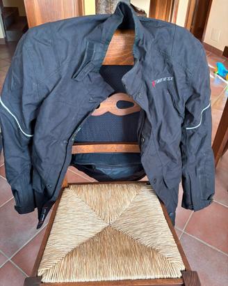 giacca moto dainese impermeabile con imbottitura