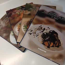 Lotto n. 4 libri di cucina