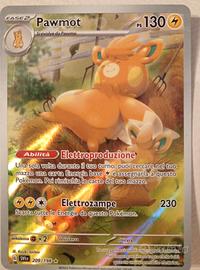 Carta Pokémon Pawmot full art 