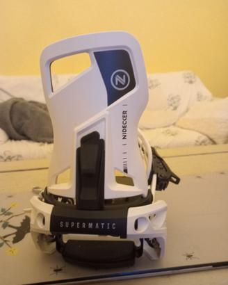 Attacchi snowboard nidecker supermatic