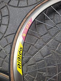 Ruote Bici Da Corsa Rigida Dp 18. Vintage