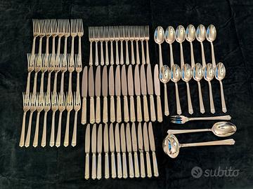 Christofle Aria Servizio posate argento 75 pezzi