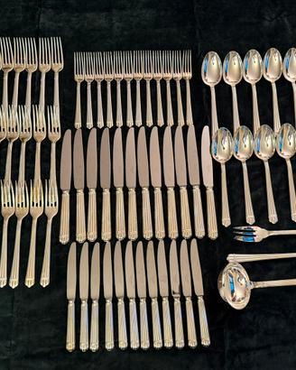 Christofle Aria Servizio posate argento 75 pezzi