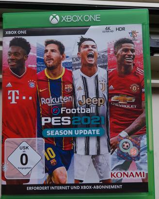 efootball season update 2021 Xbox 