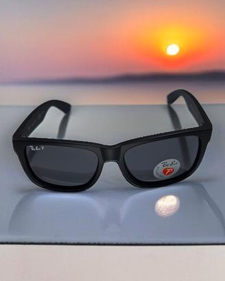 Ray-Ban Justin RB4165 Nero Opaco Polarizzati 54-16