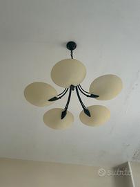 Lampadari in ferro e vetro