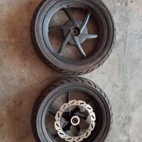 gomme cerchi 14 scooter 
