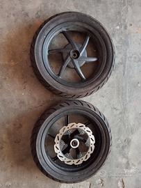 gomme cerchi 14 scooter 