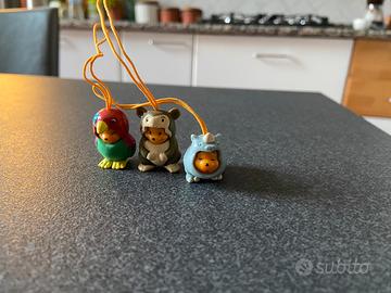 14 charm Kinder Winnie the Pooh vintage originali