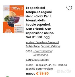 libro Lo spazio nel tempo Vol.3