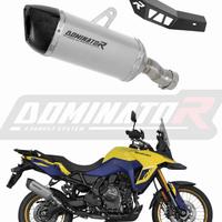 SCARICO TERMINALE HP6 TITANIO SUZUKI V-STROM 800 D