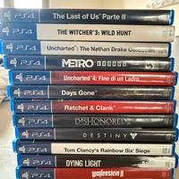 Blocco giochi PlayStation 4