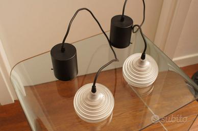 2 lampade a sospensione AV Mazzega Lilliput Design
