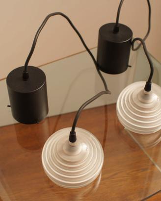 2 lampade a sospensione AV Mazzega Lilliput Design