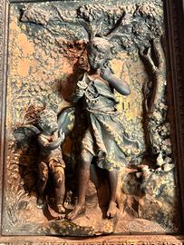 A. Moreau Scultura in bronzo da restaurare