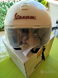 casco vespa bianco helmet casque schutzhelm childr
