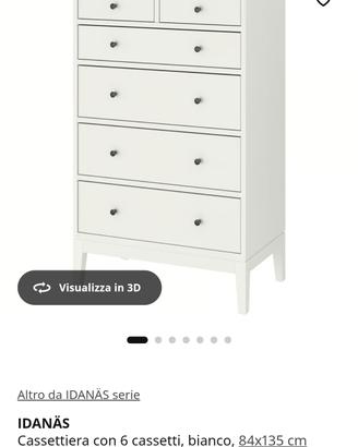 cassettiera IKEA Idanas