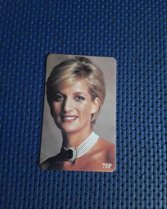 Scheda telefonica Lady Diana 1997  75P