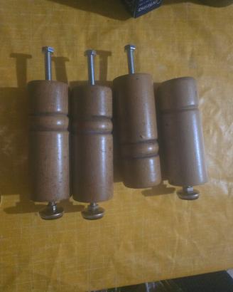 4 zoccolletti x mobili da cucina in legno