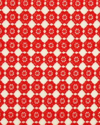 Tessuto Macramè Rosso 12,5 metri