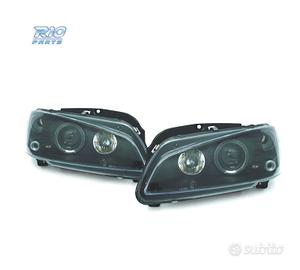 FARI PEUGEOT 106 ANGEL EYES FONDO NERO H1 96-05