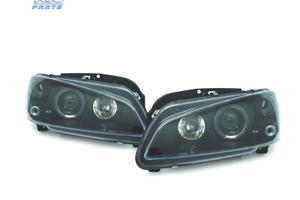 FARI PEUGEOT 106 ANGEL EYES FONDO NERO H1 96-05