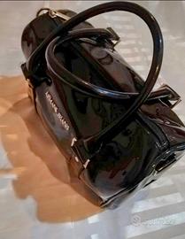 Borsa Armani Jeans nera lucida