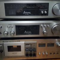 Mitsubishi impianto stereo vintage