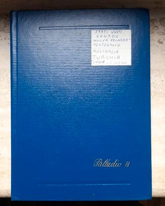 Francobolli usati stranieri con Album Marini