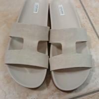 Sandali / ciabatte Haven in lino e gomma nr 40