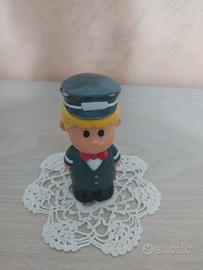 Personaggio "Capostazione" in plastica.