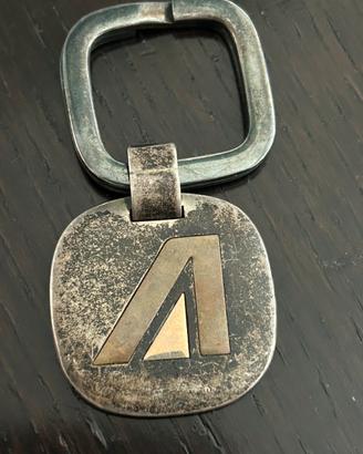 Portachiavi Alitalia Vintage Argento 925 Barbi