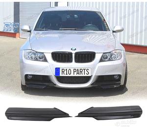 SPLITTER PARAURTI PER BMW E90 E91 05-08 PACK M NER