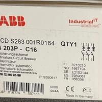 Interruttore Automatico ABB S203P C16
