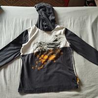Batman, maglia a maniche lunghe con cappuccio