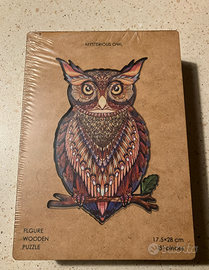 Set Puzzle in Legno "Mysterious Animals" - Nuovi